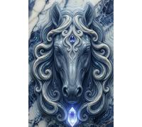The Water Horse Frequency Notebook: A Dotted Line Notebook for Emotional Healing, Intuition, and Divine Flow - 124 Pages for Sacred Expression, Size: 6' x 9'