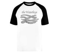 The Waterboys Unisex Hombre Mujer Béisbol Camiseta Blanco Unisex Baseball T-Shirt