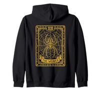 The Weaver Tarot Card Oculto Araña Bruja Goth Sudadera con Capucha