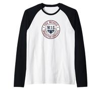 The Wedgie Inspector General W.I.G. Sello de Ropa Interior Vintage Camiseta Manga Raglan