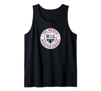 The Wedgie Inspector General W.I.G. Sello de Ropa Interior Vintage Camiseta sin Mangas
