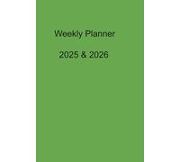 The Weekly Planner: From Essential Journals, perfect to organise your daily life, set your goals and track your habits.