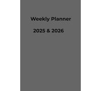 The Weekly Planner: From Essential Journals, perfect to organise your daily life, set your goals and track your habits.