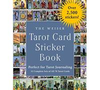 The Weiser Tarot Card Sticker Book: Perfect for Tarot Journaling Over 2,500 Stickers - 32 Complete Sets of All 78 Tarot Cards