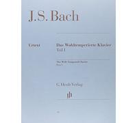 The Well-Tempered Clavier - Revised Edition Softcover Part I, BWV 846-869 by Henle Urtext Edition