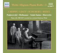 The Welte-Mignon Reproducing Piano Rolls Vol 1 (2003-07-14)