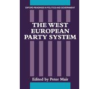 El sistema de partidos de Europa occidental – Lecturas de Oxford en política y gobierno
