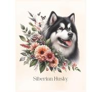 The Wet Nose Collection: Siberian Husky Lined Notebook: 100 Pages of Dog Breed Inspired Pages for Dog Lovers, Journaling, Notes & Gifting