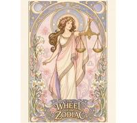 The Wheel of The Zodiac: Astrological Coloring Book for Adults