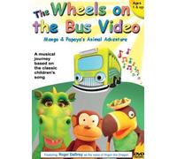 The Wheels On The Bus - Mango And Papaya's Animal Adventure [DVD] [Reino Unido]