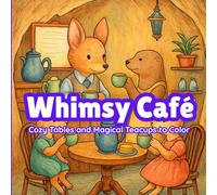 The Whimsy Café: Cozy Tables and Magical Teacups to Color (Coloring Books)
