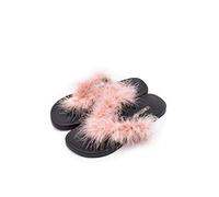 The White Brand Feather, Chanclas Mujer, Rosa (Pink Pink), 37 EU
