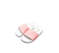 The White Brand Glitter Matte, Sandalias con Punta Abierta Unisex niño, Rosa (Pale Pink Pale Pink), 31 EU