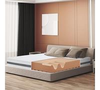 The White Stone Colchón 130 x 190 Ortopédico Antibacteriano | Altura 25 cm | Revestimiento 3D Air en Fibra Hipoalergénica y Antiácaros | 7 Zonas Diferenciadas Termosensibles a la Temperatura Corporal