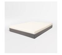 The white stone colchón 135x190 espuma viscoelástica y espuma waterfoam alto 22 cm | colchón ortopédico e hipoalergénico | desenfundable y transpirable