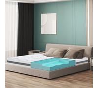 The White Stone Colchón 75 x 220 con Firmeza Media | Altura 16 cm | Propiedades Ortopédicas y de Automodelado | Tejido Hipoalergénico y Transpirable | Producido en Italia