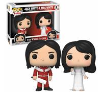 The White Stripes Jack Y Meg 2-Pack 3.75" Pop Rocks Figura De Vinilo Funko