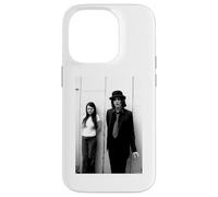 The White Stripes Meg & Jack White Rock Duo de Andy Willsher Carcasa para iPhone 14 Pro
