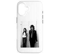 The White Stripes Meg & Jack White Rock Duo de Andy Willsher Carcasa para iPhone 16