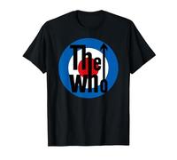 The Who Target Classic Rock Music Band Camiseta, Hombre, Negro, XXL