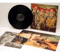 THE WHO - THE WHO, odds and sods WITH POSTER and Inner lyrics. Gimmick "ripped" cover with brail on the reverse side. Top copy. Very rare. 1974. Matrix stamp. A1, B1 Black and Silver TRACK.