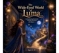 The Wide-Eyed World of Luma: An Enchanting Storybook Coloring Adventure with Luna