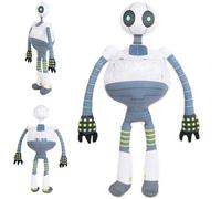 The Wild Robot Plush, The Roz R-obot Plush, Juguete de p-eluche de ro-BOT s-alvaje, PE-luche de Rob-OT Sa-lvaje, Genérico El Rob-OT Sal-vaje de Pel-uche, Juguete de Pelu-che Robo-t Ajustable