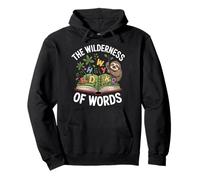 The Wilderness of Words Sloth Book Reader Kids Sudadera con Capucha