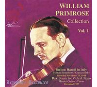 The William Primrose Collection - Vol. 1 - Berlioz, Bach...