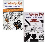 The Wimpy Kid Movie Diary Collection 2 Books Set By Jeff Kinney (The Next Chapter, How Greg Heffley Went Hollywood)