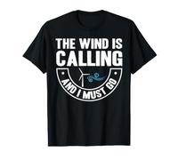 The Wind Is Calling and I Must Go Camiseta gráfica económica
