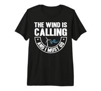 The Wind Is Calling and I Must Go Camiseta Premium