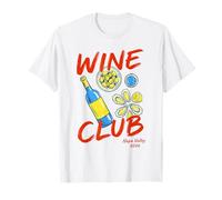 The Wine Club 2026 Degustación Red Bottle Art Graphic Camiseta