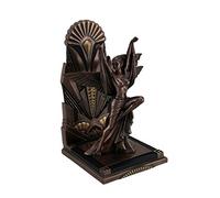 The Winged Woman - Estatua de sujetalibros Individual Art Deco con Acabado de Cobre metálico