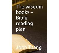 The wisdom books - Bible reading plan