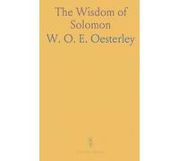 The Wisdom of Solomon