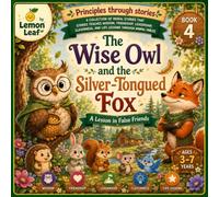 The Wise Owl and the Silver-Tongued Fox: A Lesson in False Friends for kids, toddlers, preschool, early readers age 3-7: Moral story that teaches ... and life lessons through animal fable