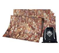The Witcher 3: Wild Hunt Birthday 1000 Piece Jigsaw Puzzle includes Poster a