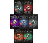 The Witcher Andrzej Sapkowski 6 Books Collection Set (The Last Wish, Time of Contempt, Baptism of Fire, Tower of the Swallow, The Lady of the Lake, Season of Storms )