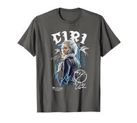 The Witcher Ciri Graffiti Camiseta, Hombre, Asfalto, 4XL