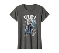 The Witcher Ciri Graffiti Camiseta, Mujer, Asfalto, XL