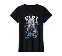 The Witcher Ciri Graffiti Camiseta, Mujer, Negro, M