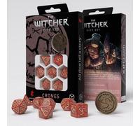 The Witcher Crones Brewess Set De Dados RPG Con Moneda Metálica Q-Workshop