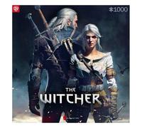 Good Loot Gaming Puzzle The Witcher Geralt Y Ciri Puzzles De Juegos De Ordenador para Adolescentes Y Adultos Ideas De Ocio Inspirado En Un Juego De Ordenador 1000 Piezas 68x48 cm, 1111520