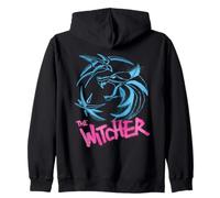 The Witcher Graffiti Spray Crest Oficialmente Autorizado Sudadera con Capucha