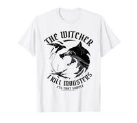 The Witcher I Kill Monsters Camiseta