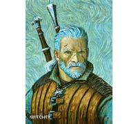 The Witcher III: Wild Hunt Game Art Chronicles Puzzle Geralt inspired by Vinc...