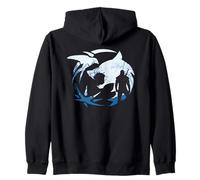 The Witcher Logo Silhouette Sudadera con Capucha