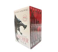 The Witcher Series 5-Book Box Set by Andrzej Sapkowski (Blood of Elves; The Time of Contempt; Baptism of Fire; The Tower of the Swallow; The Lady of the Lake)