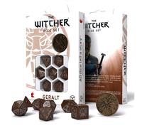 Q-Workshop Set de dados The Witcher Geralt "The Roach's Companion" (7) 2,29 x 10,67 x 15,24 cm